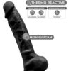 Adrien Lastic Silexpan Dildo 7 Inch - Black