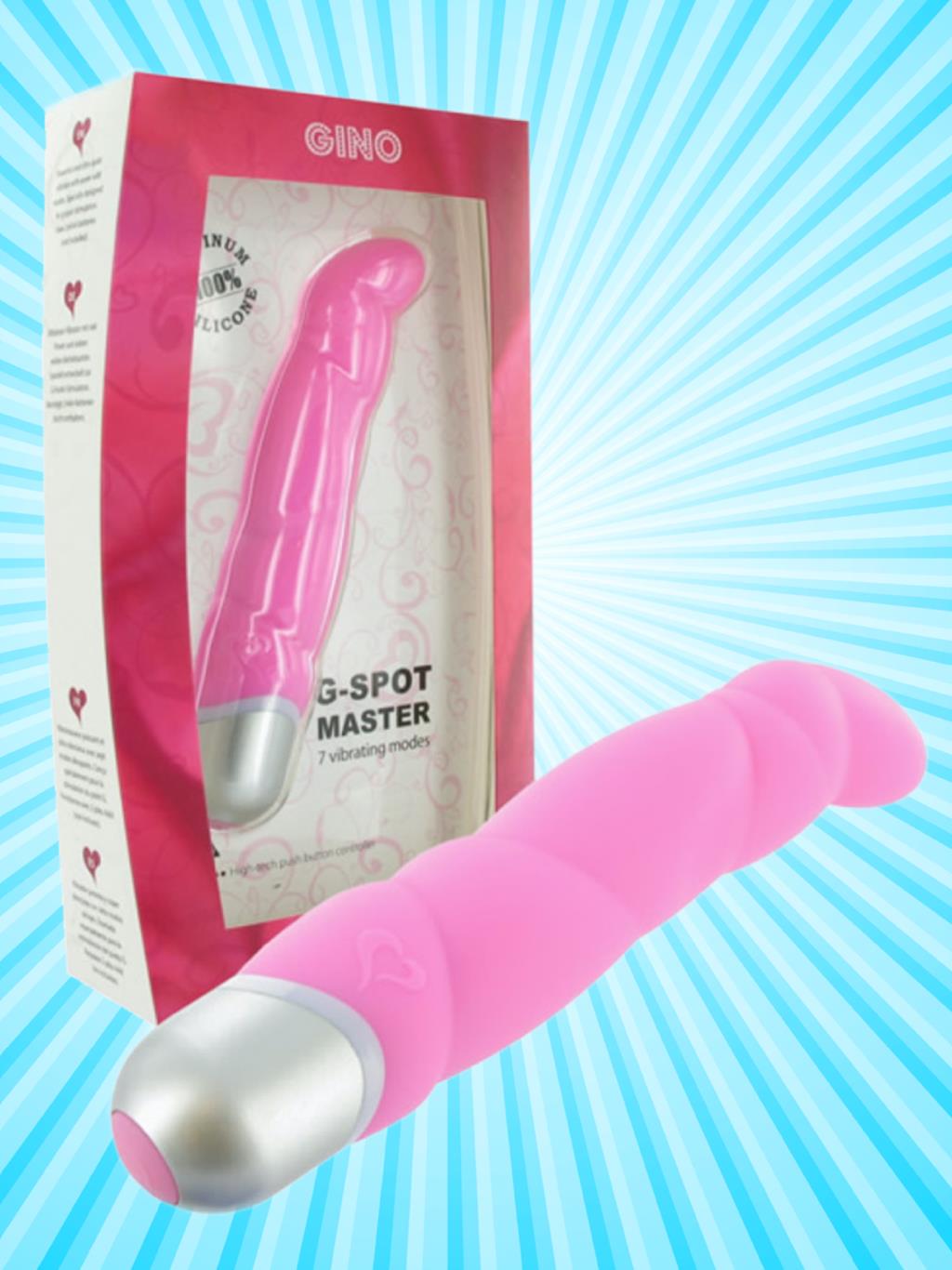 FeelzToys Gino Vibrator - Pink