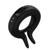 Wooomy Marry Me Rechargeable Vibrating Ring - Black