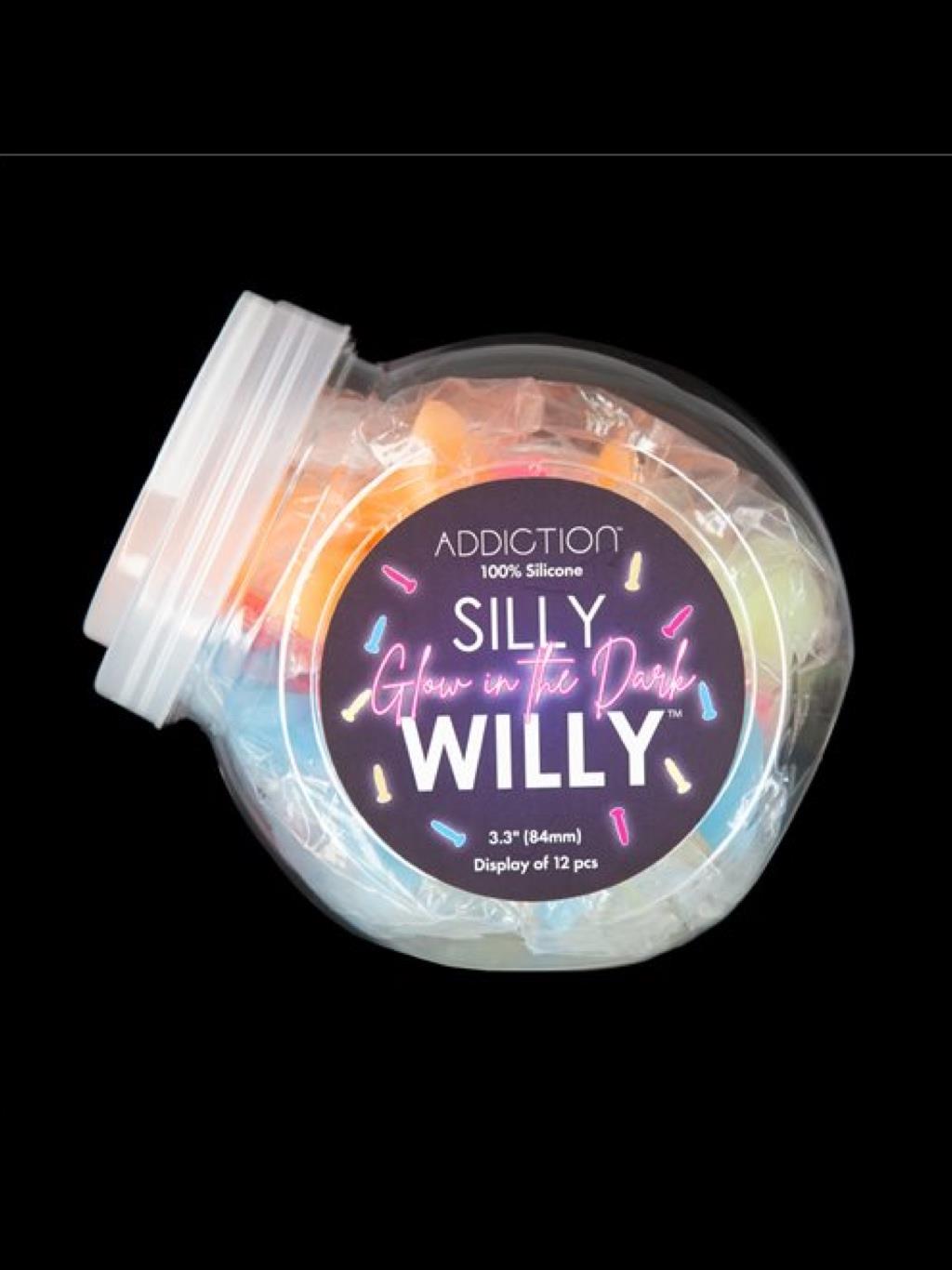 Swan Addiction Silly Willy 3.3 inch 12 pack - Glow In The Dark - Image 2